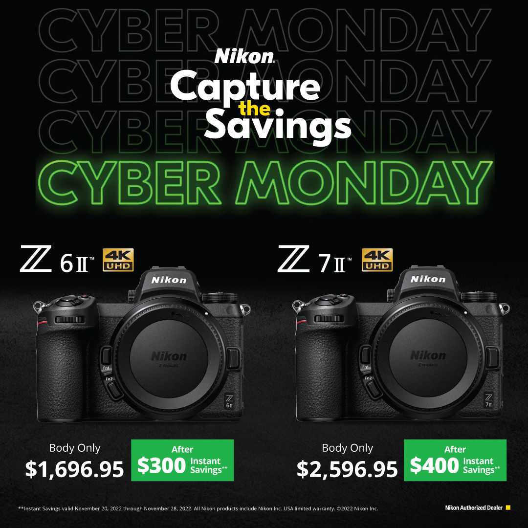 Nikon Z6II / Z7II Cyber Monday savings