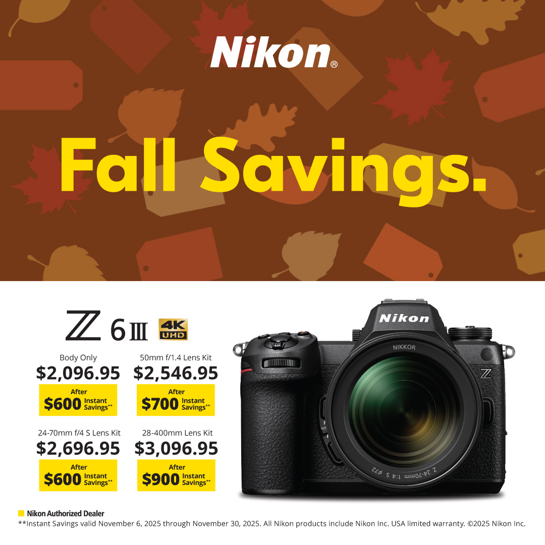 Nikon Z6III Fall Memories  Fall Savings
