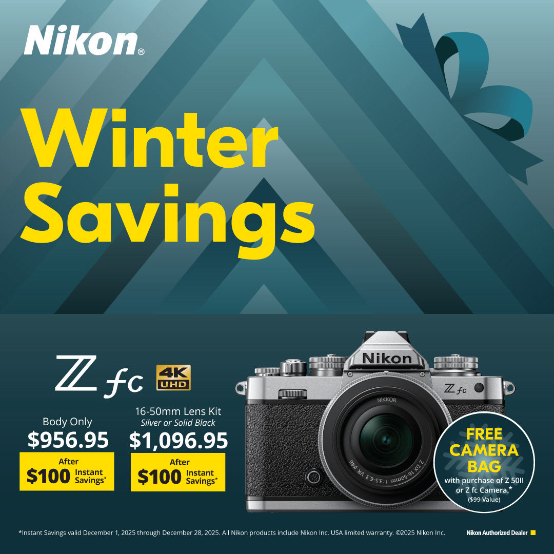 Nikon Nikon Zfc Winter Savings w/Free camera bag