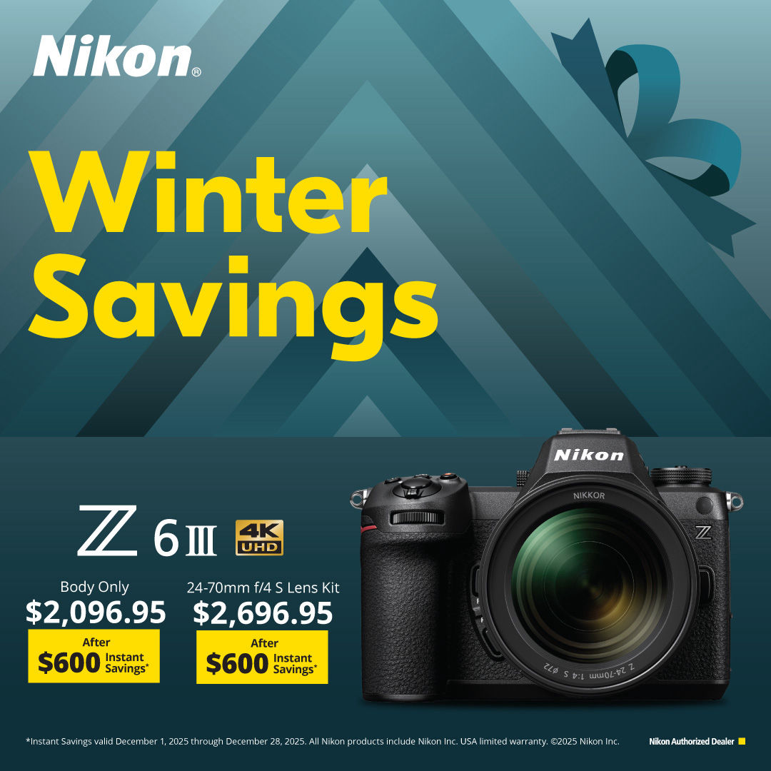 NIKON Z6III Winter Savings at K&R
