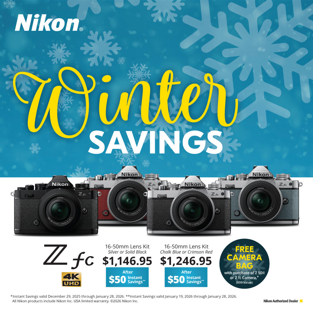 NIKON Zfc Winter Savings at K&R