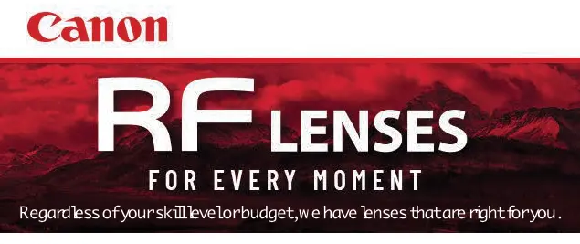 Canon RF Lens for sale. NEW Announcement CANON RF Lenses