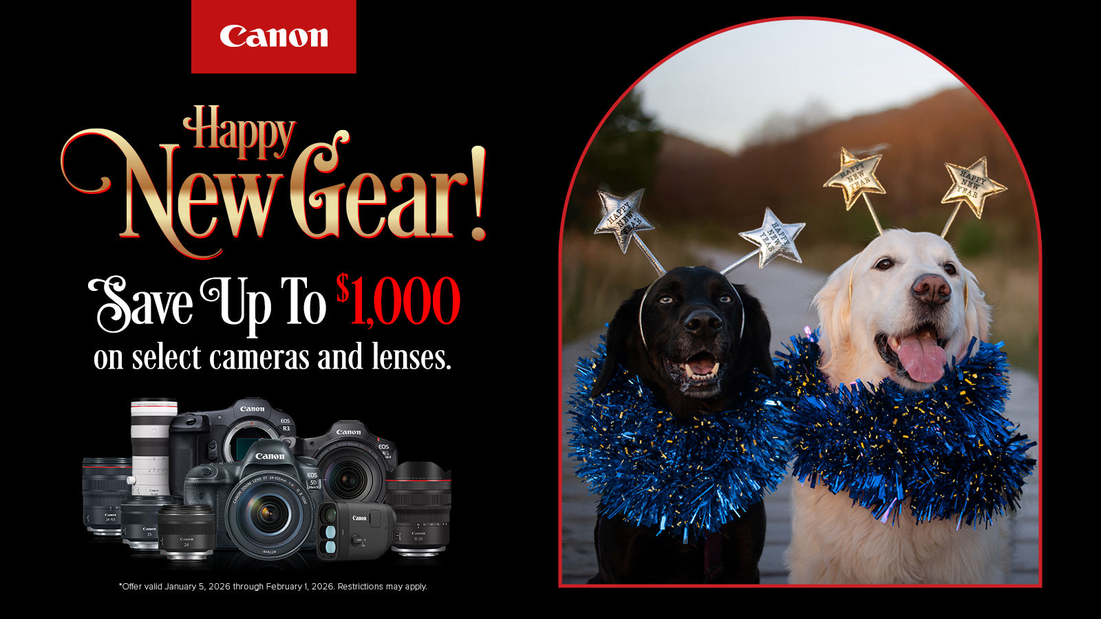 Canon Double Offer at K&R photographics