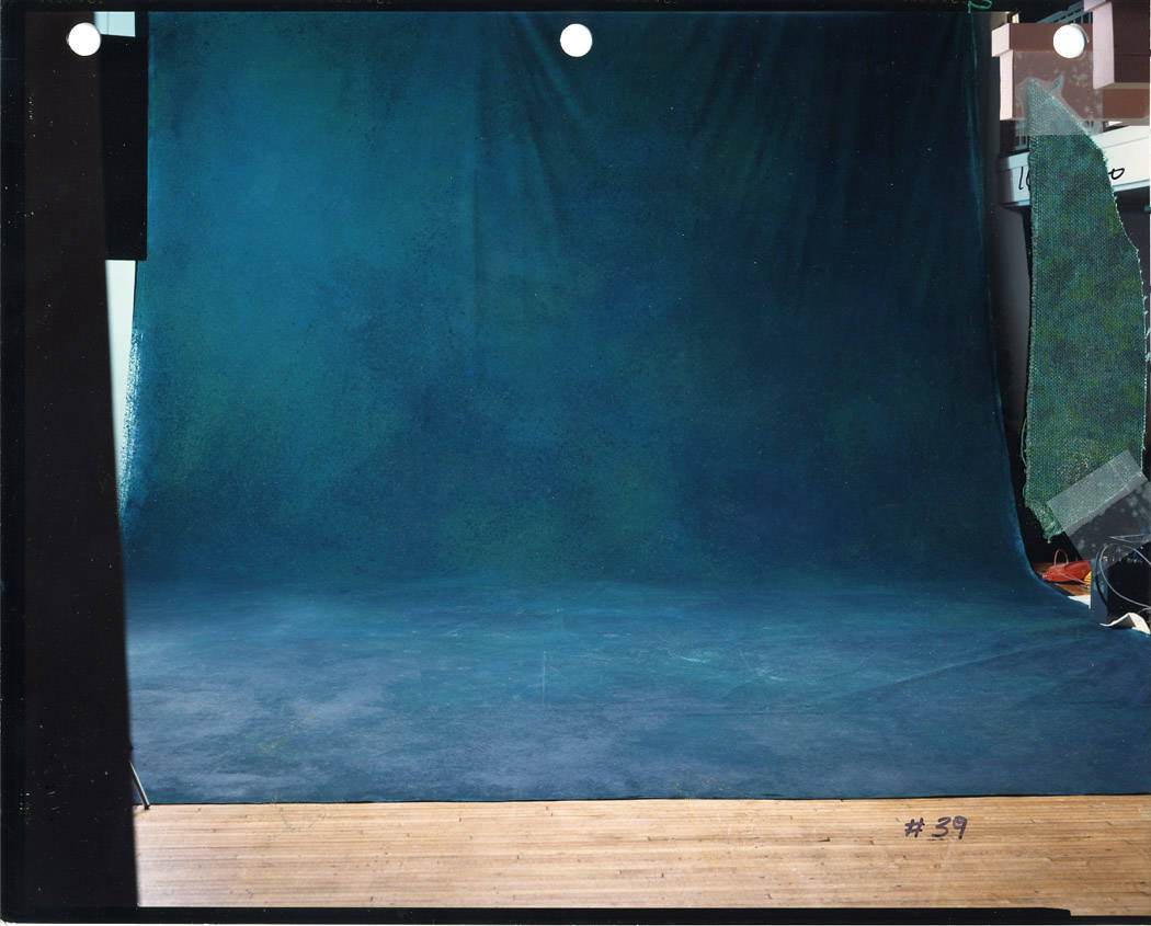 Canvas Painted Background  Blue Grn #39 8013