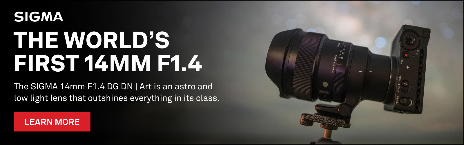 14mm f/1.4 WOW Astrophotography Lens