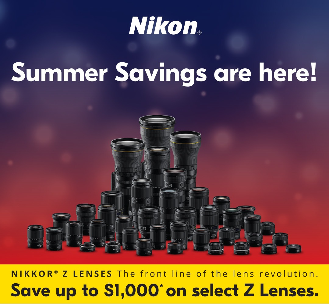 NIKON Mountain of Lenses- Savings at K&R