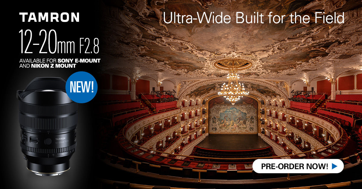 New Tamron 12-20mm f/2.8 lens